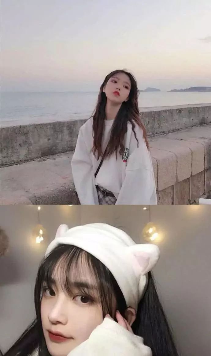 ins女生头像：当心慢慢靠近的时候，这时天刚好黑了