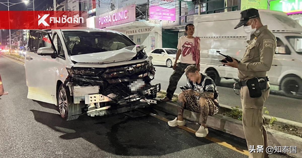 有人当场死亡！中国男子在泰驾驶豪华面包车撞损12辆车且试图逃逸