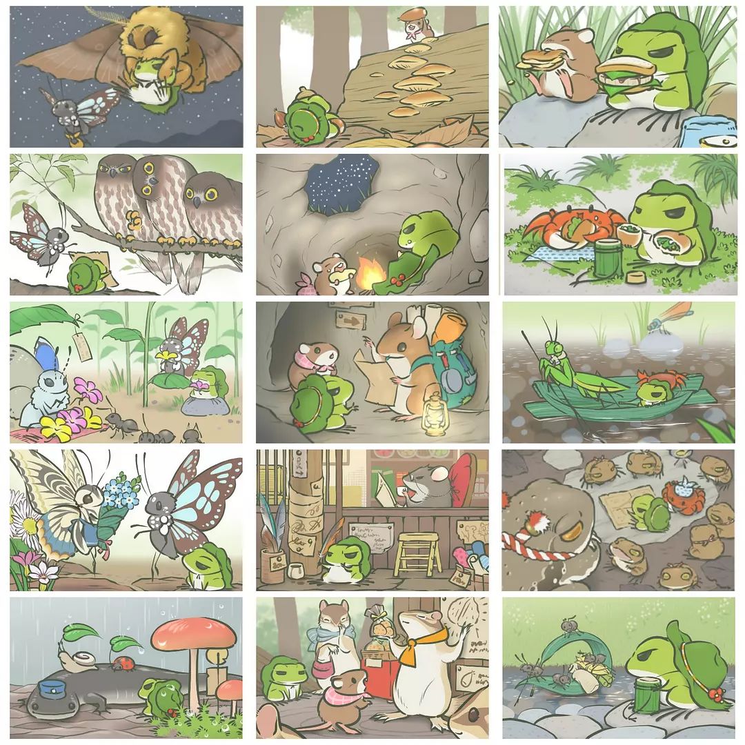 旅行青蛙（旅かえる）的玄学攻略