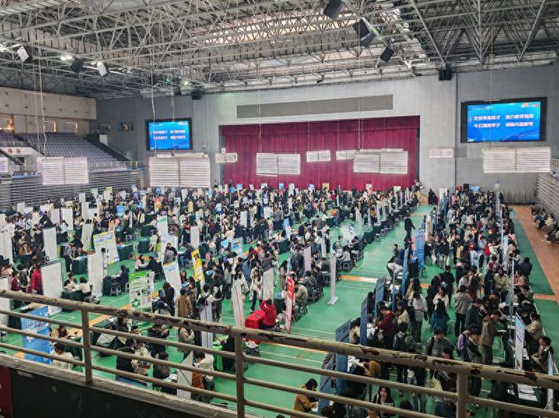 中南林业科技大学：8000岗位进校园  “大学生就业引航计划”助力大学生就业创业