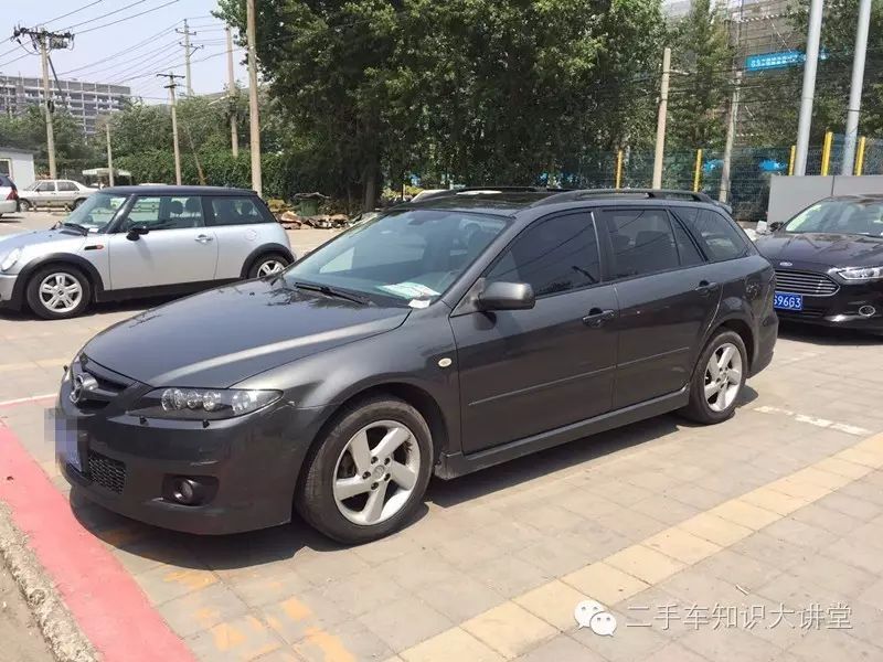 这台车曾经撞过，为什么买家还深爱不已？超级冷门车型马六wagon全面鉴定！