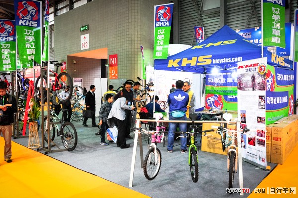 中国展 KHS功学社推新款小轮径车